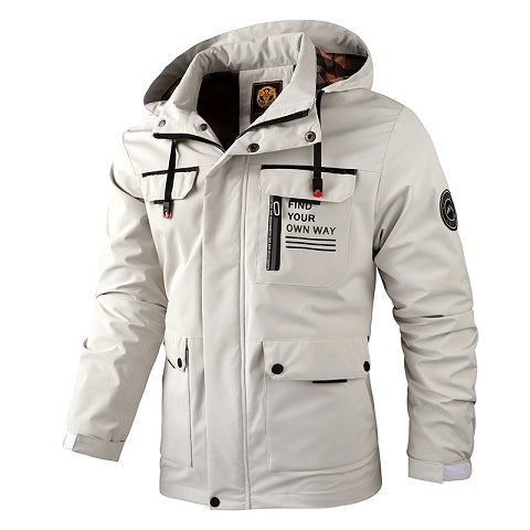 Nordvik™ – Moderne Heren Outdoor Jas met Capuchon