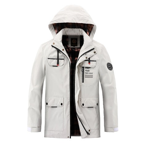 Nordvik™ – Moderne Heren Outdoor Jas met Capuchon