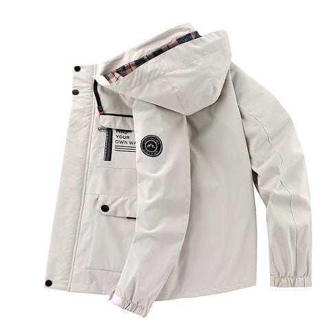 Nordvik™ – Moderne Heren Outdoor Jas met Capuchon