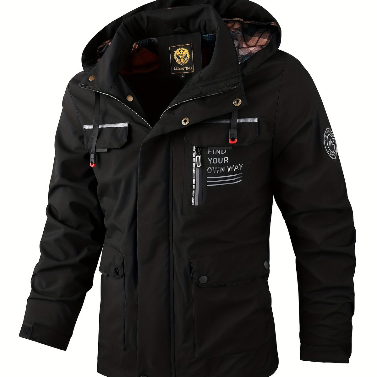 Nordvik™ – Moderne Heren Outdoor Jas met Capuchon