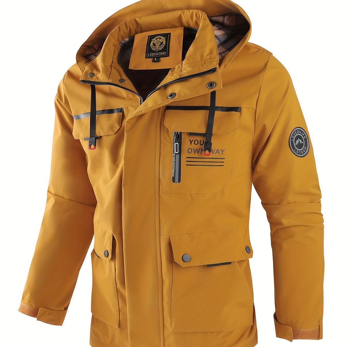 Nordvik™ – Moderne Heren Outdoor Jas met Capuchon