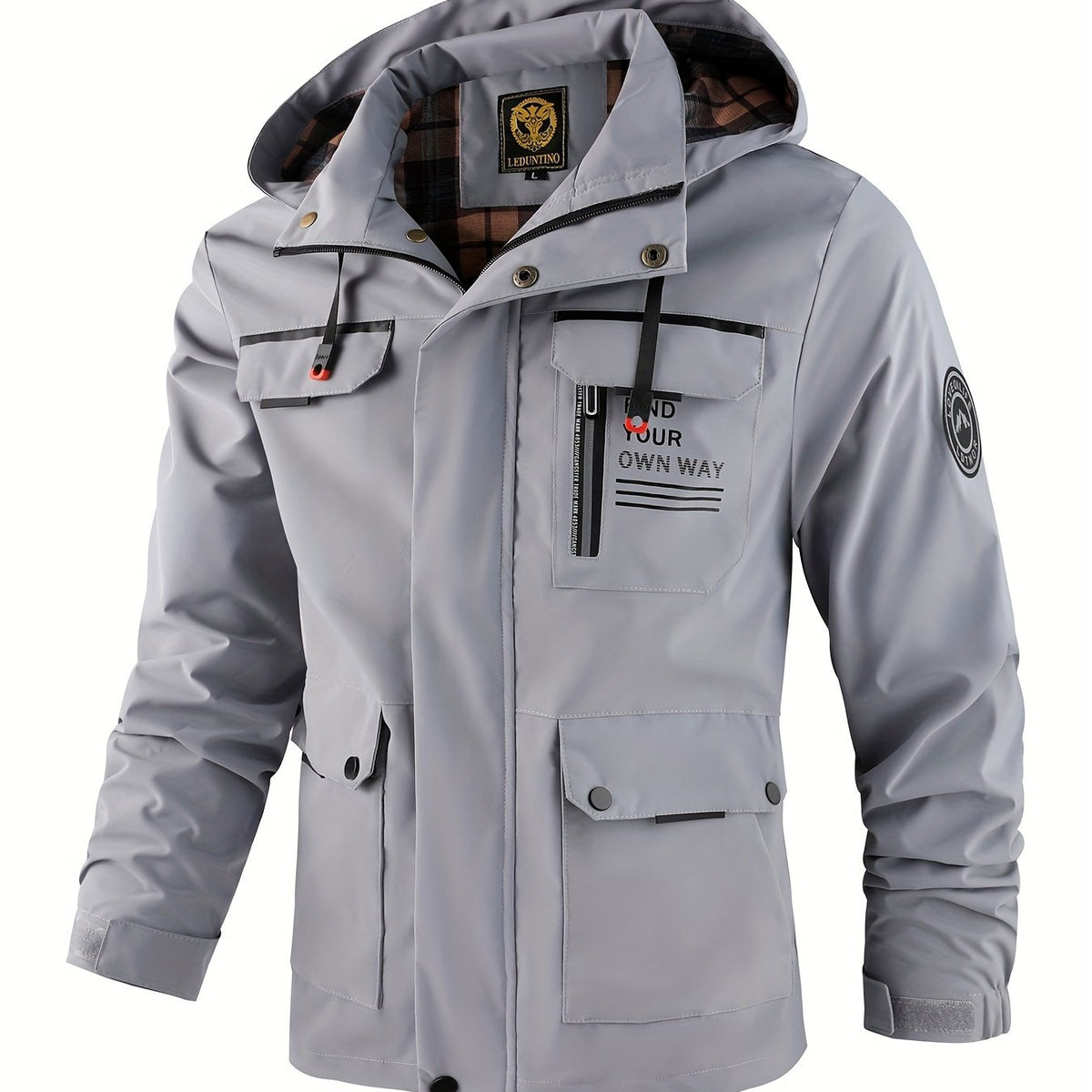 Nordvik™ – Moderne Heren Outdoor Jas met Capuchon