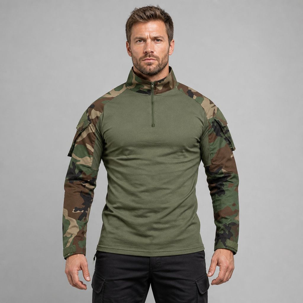 Camisola Militar Tática para Homem